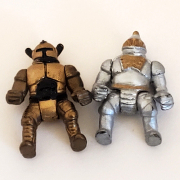 Hidden Adventures Castle Mini knight Silver and Gold Armor Accessory Mighty Max - Picture 1 of 3